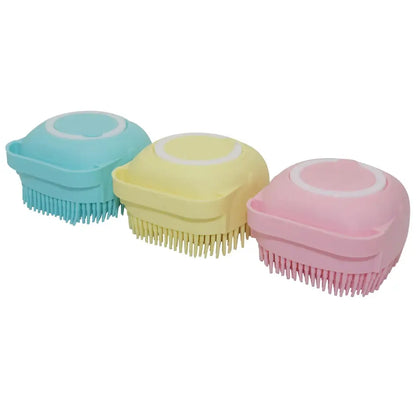 Dog Bath Brush Silicone