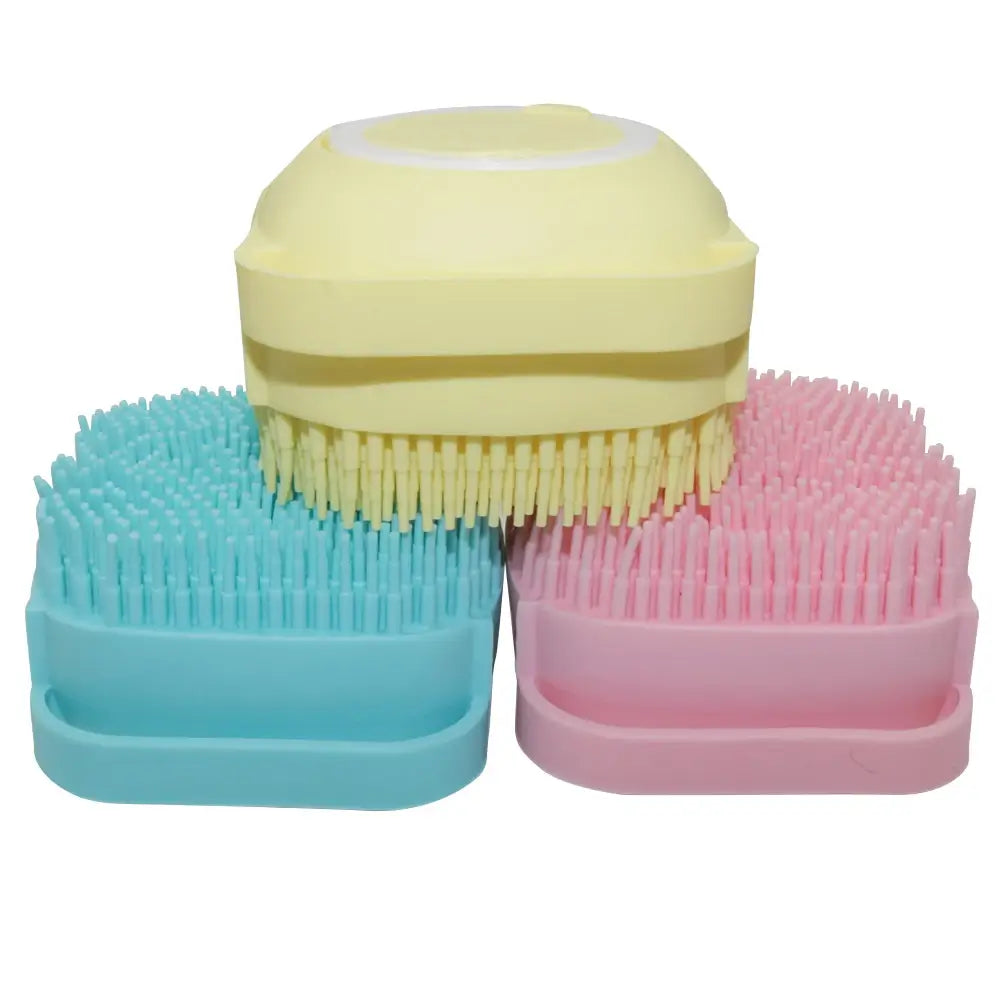 Dog Bath Brush Silicone