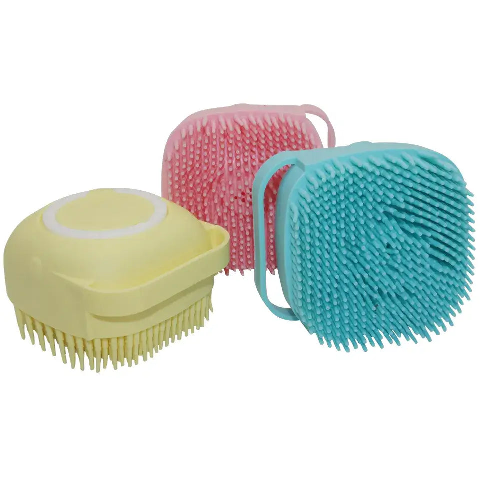 Dog Bath Brush Silicone