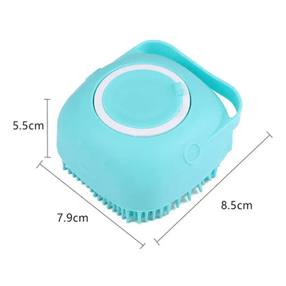 Dog Bath Brush Silicone